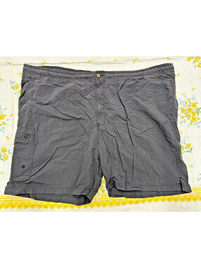 Tommy Bahama Men’s Swim Trunks XL Solid Gray Quick-Dry Nylon